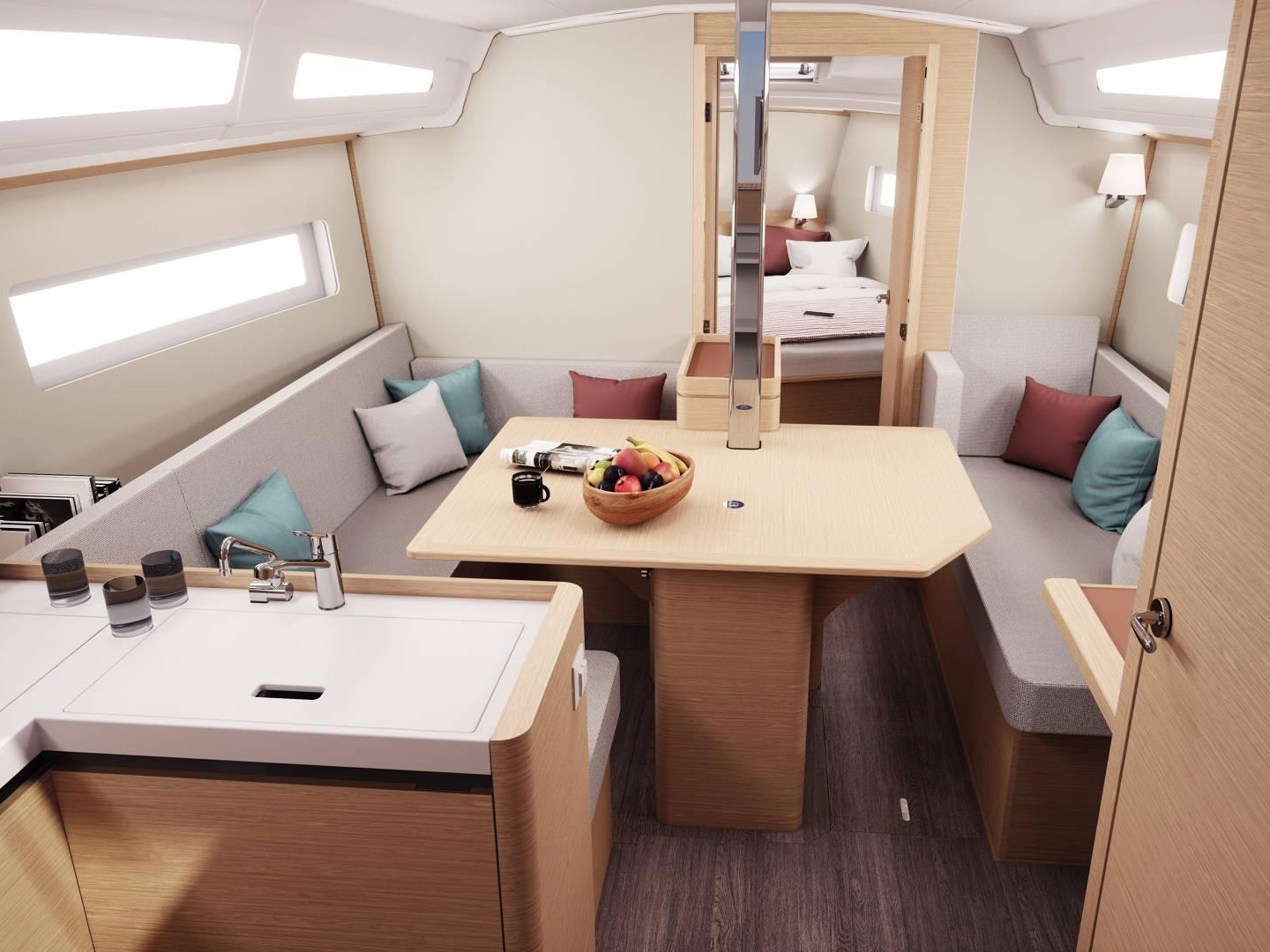 Sun Odyssey 380 - 3 cabins — photo 4