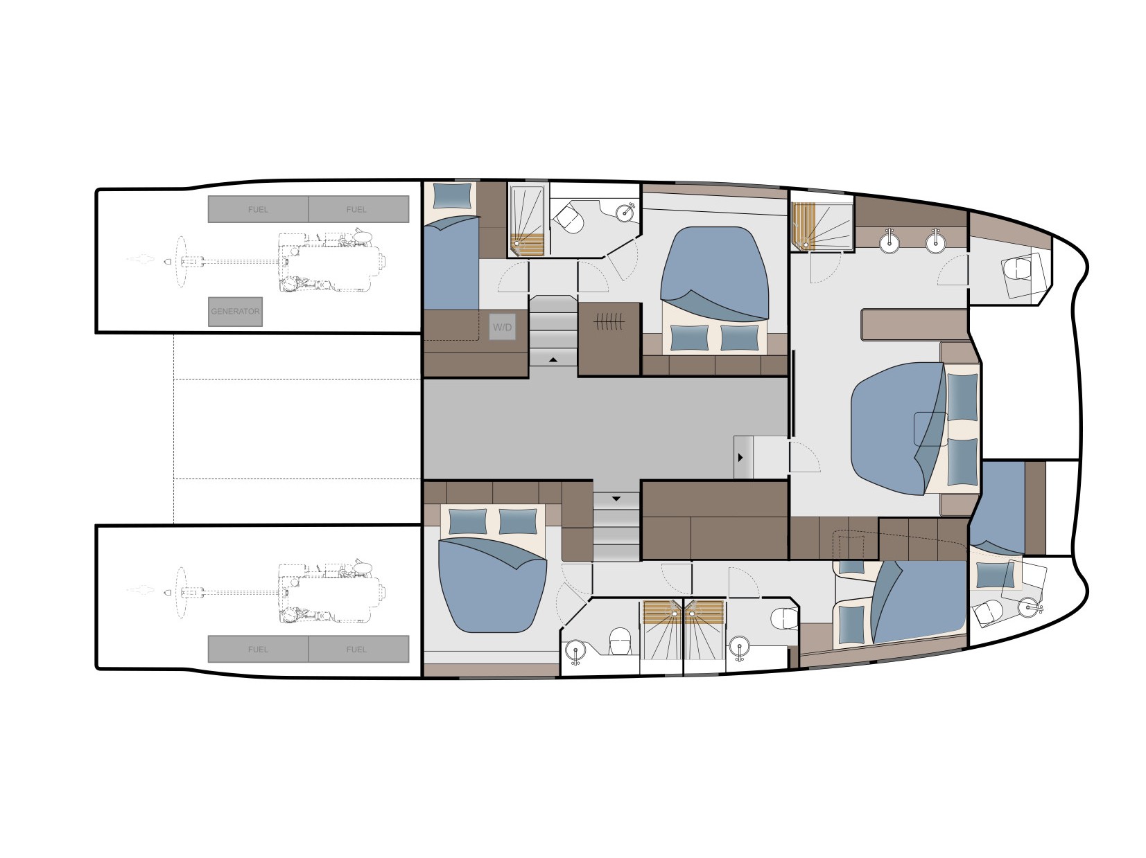 Aquila 50 Yacht — photo 5