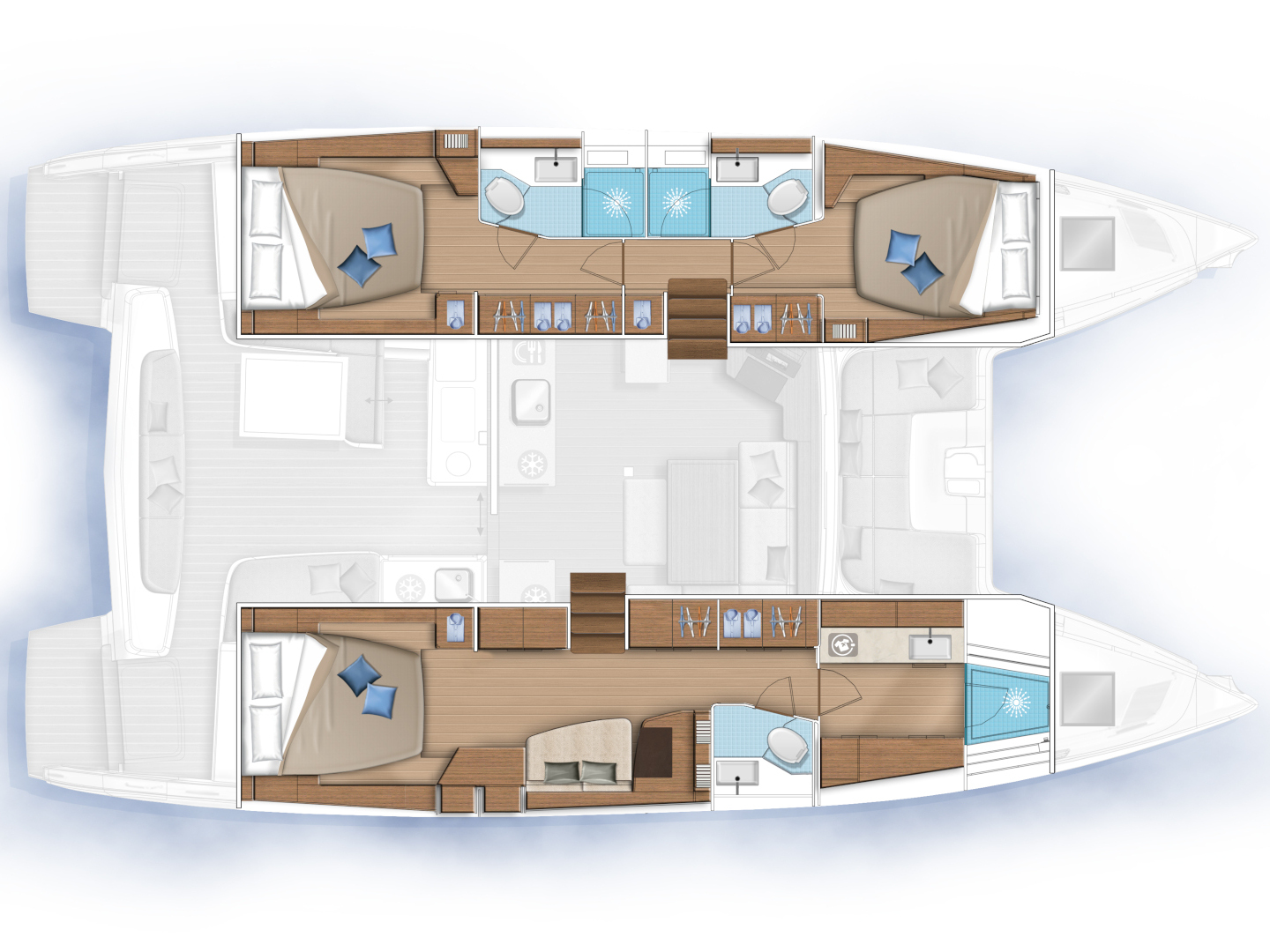 Lagoon 46 Owner's Version (LUXURY Equipped, SKIPPERED only) — photo 6