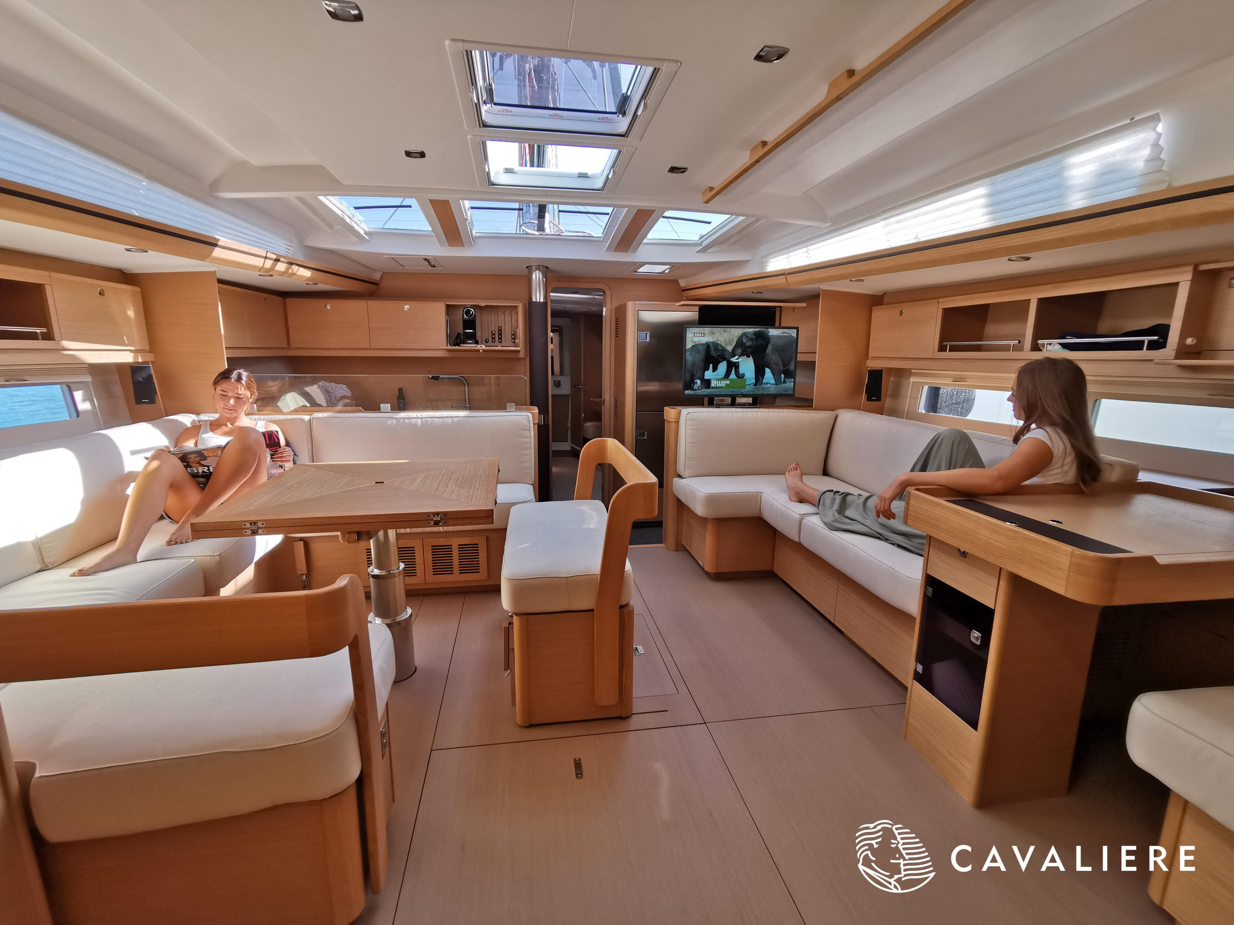 Dufour 56 Exclusive (Ac in all cabins+Wm+Gen+Bbq) — photo 31
