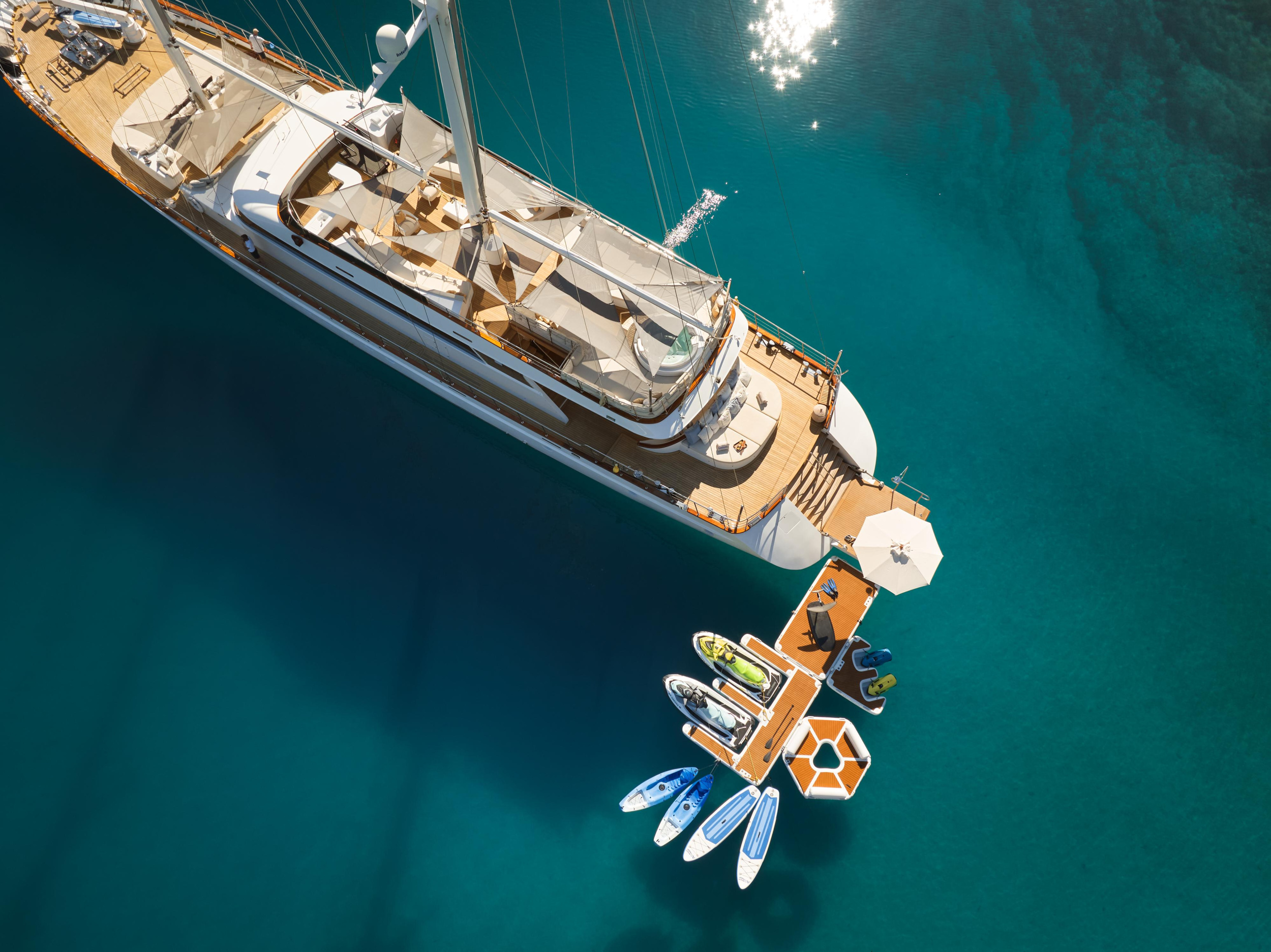 Luxury motor sailer — photo 6