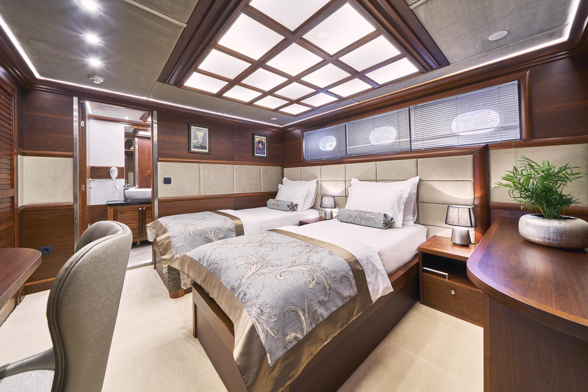 Luxury motor sailer — photo 37