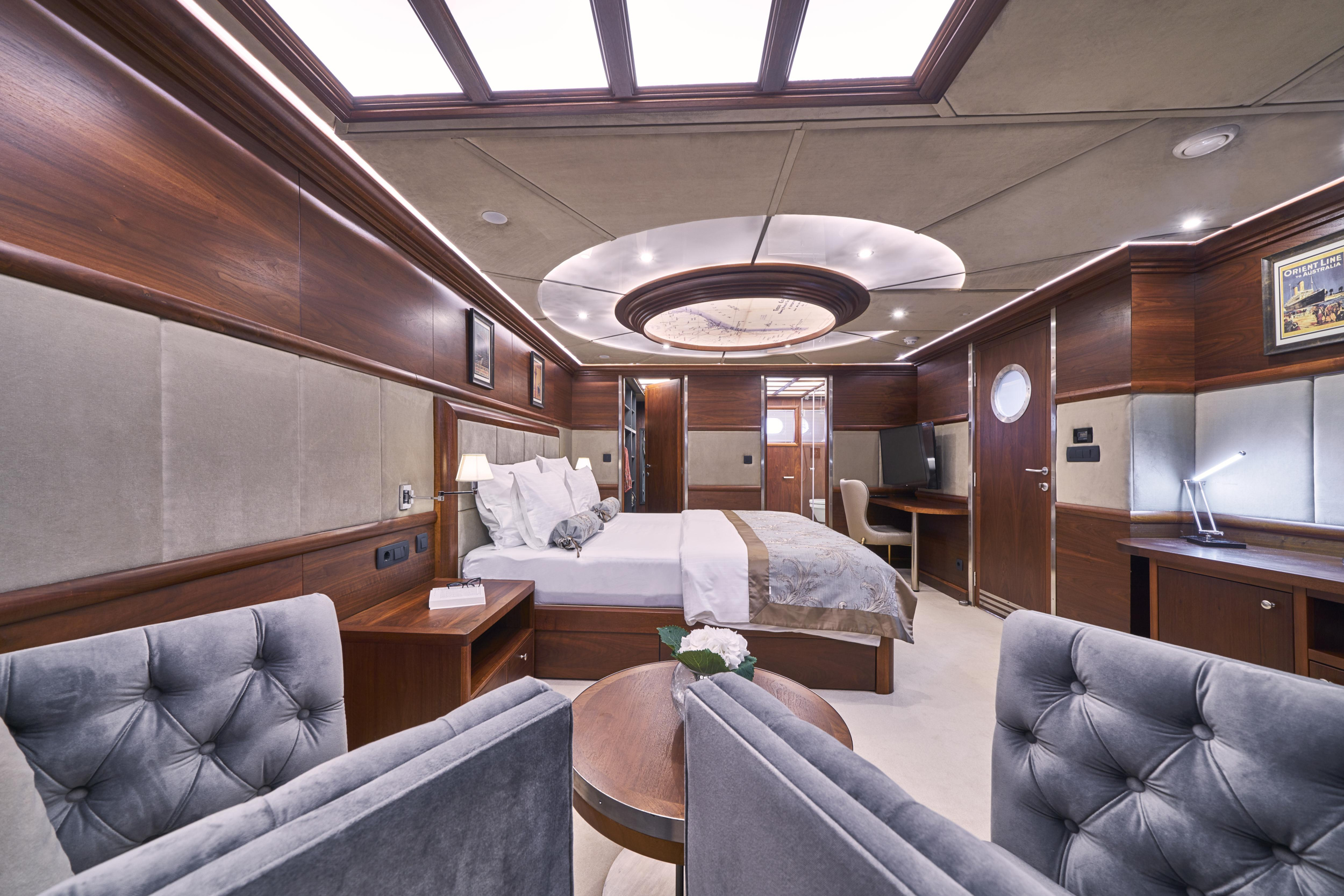 Luxury motor sailer — photo 18