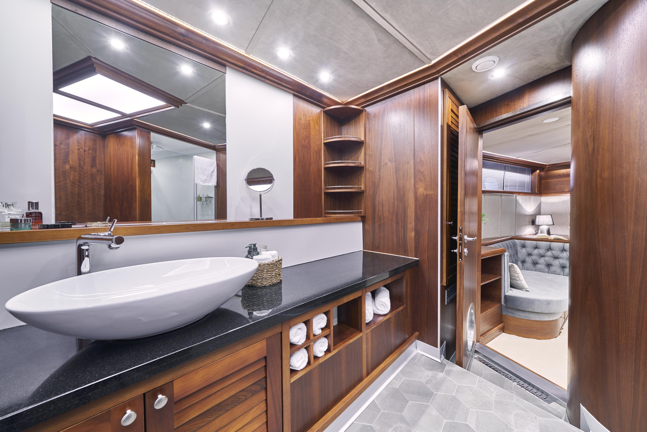 Luxury motor sailer — photo 19