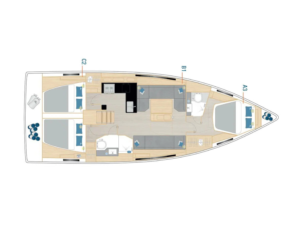 Hanse 410 — photo 4