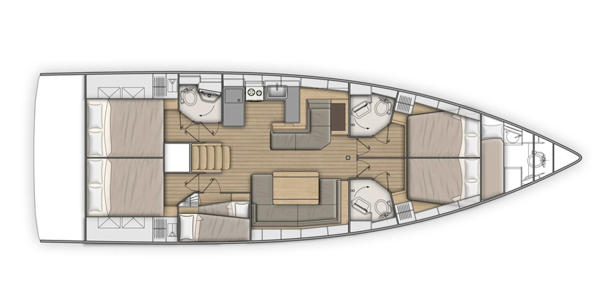 Oceanis 51.1 — photo 6