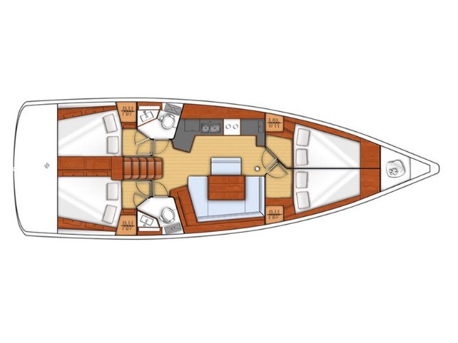 Oceanis 45 (4 cab.) — photo 5