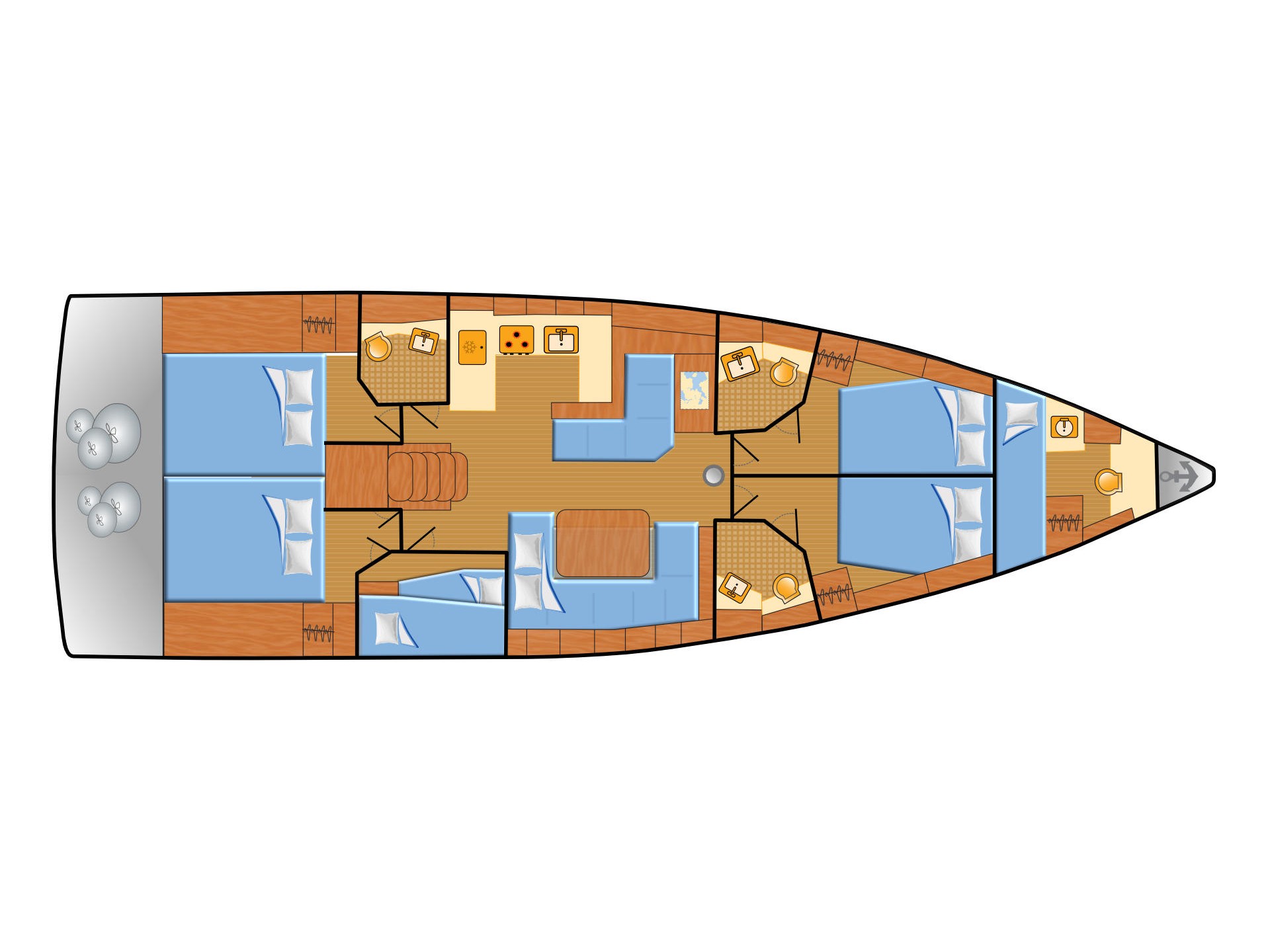 Oceanis 51.1 — photo 20