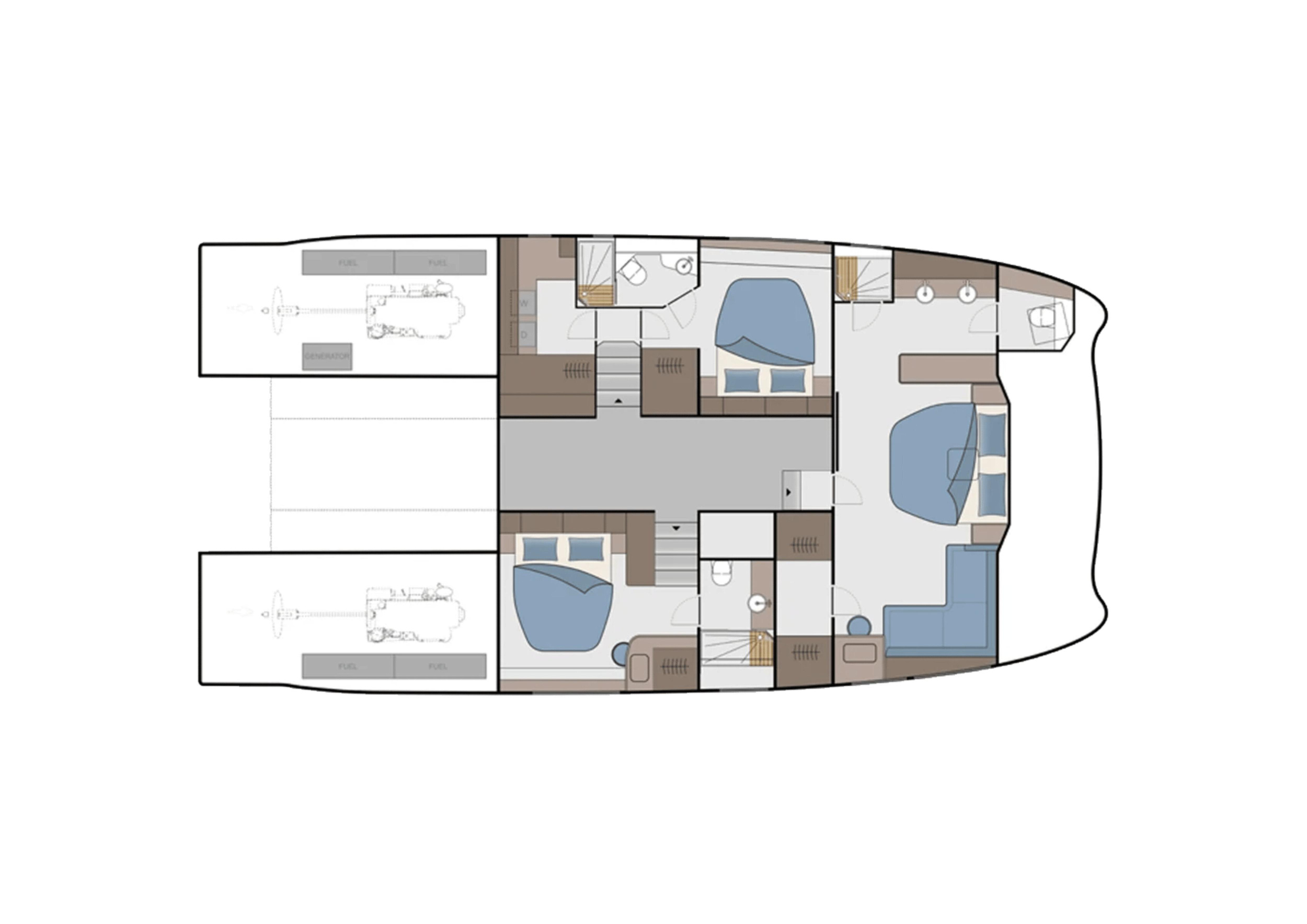 Aquila 50 Yacht — photo 10