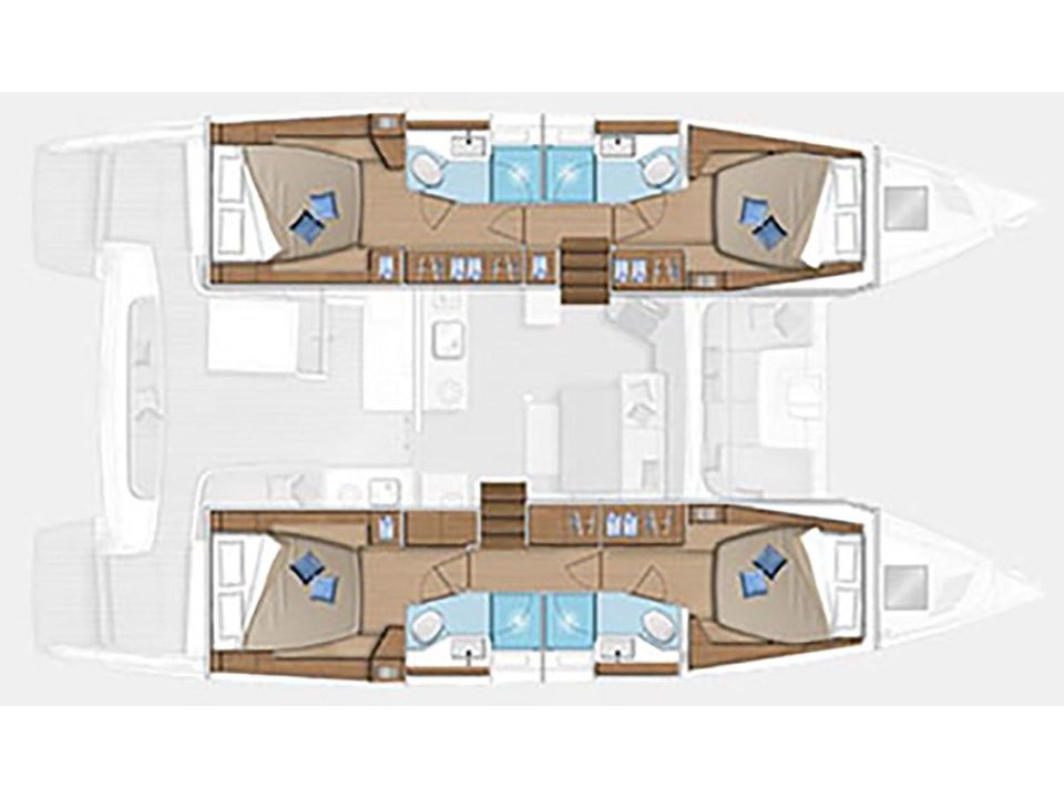 Lagoon 46 (6 cab.) — photo 2