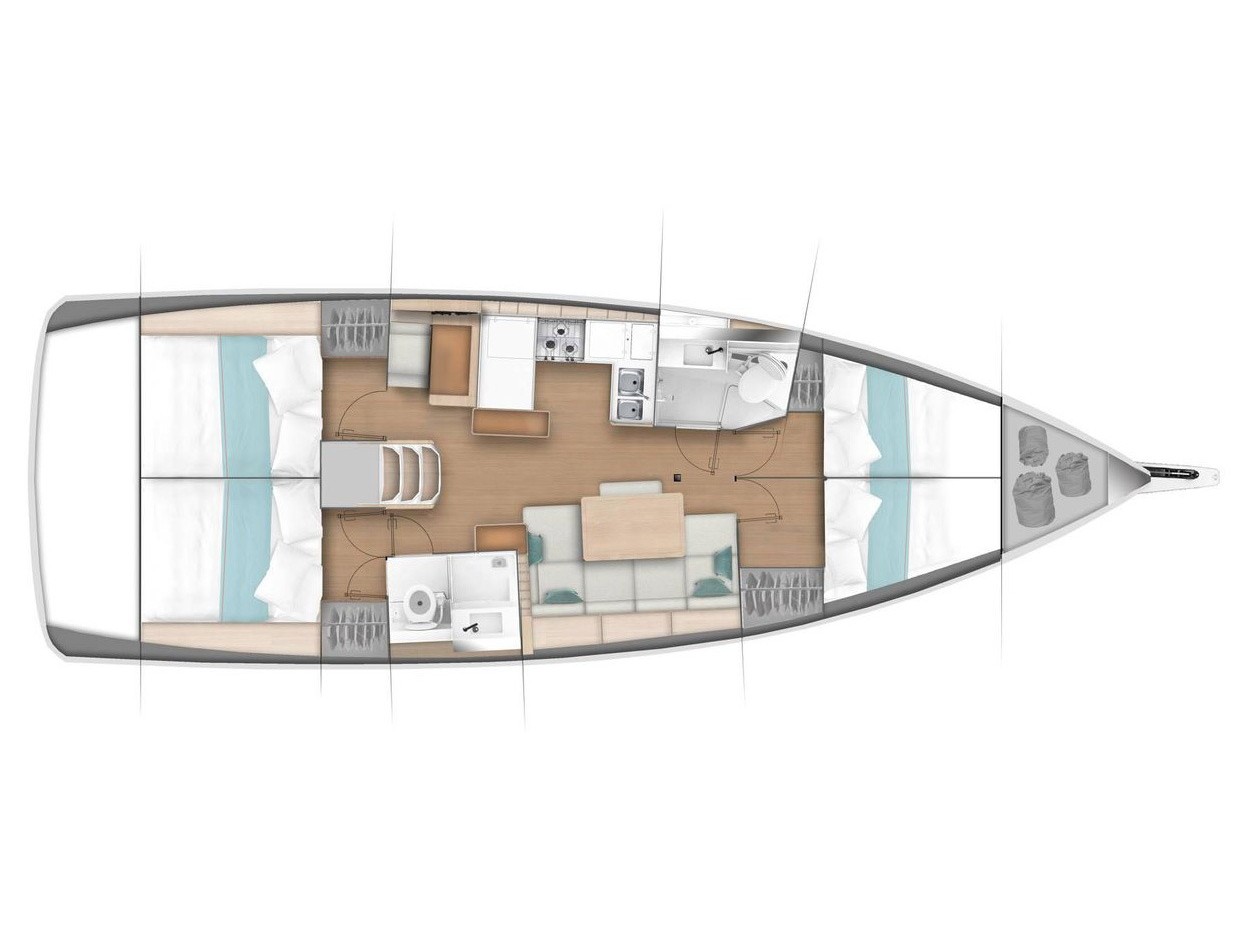 Sun Odyssey 440 (4 cab.) — photo 10