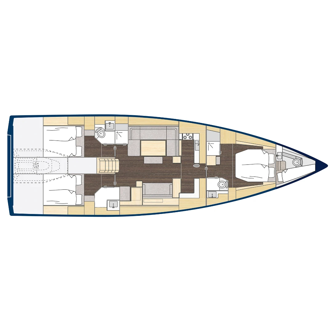 Bavaria C57 — photo 9