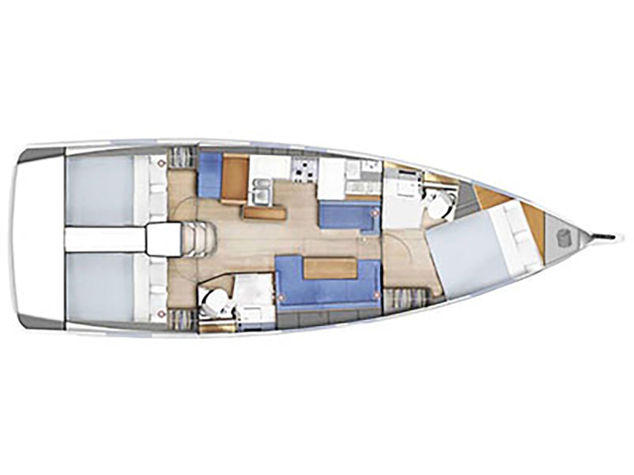 Sun Odyssey 410 (3 cab.) — photo 15