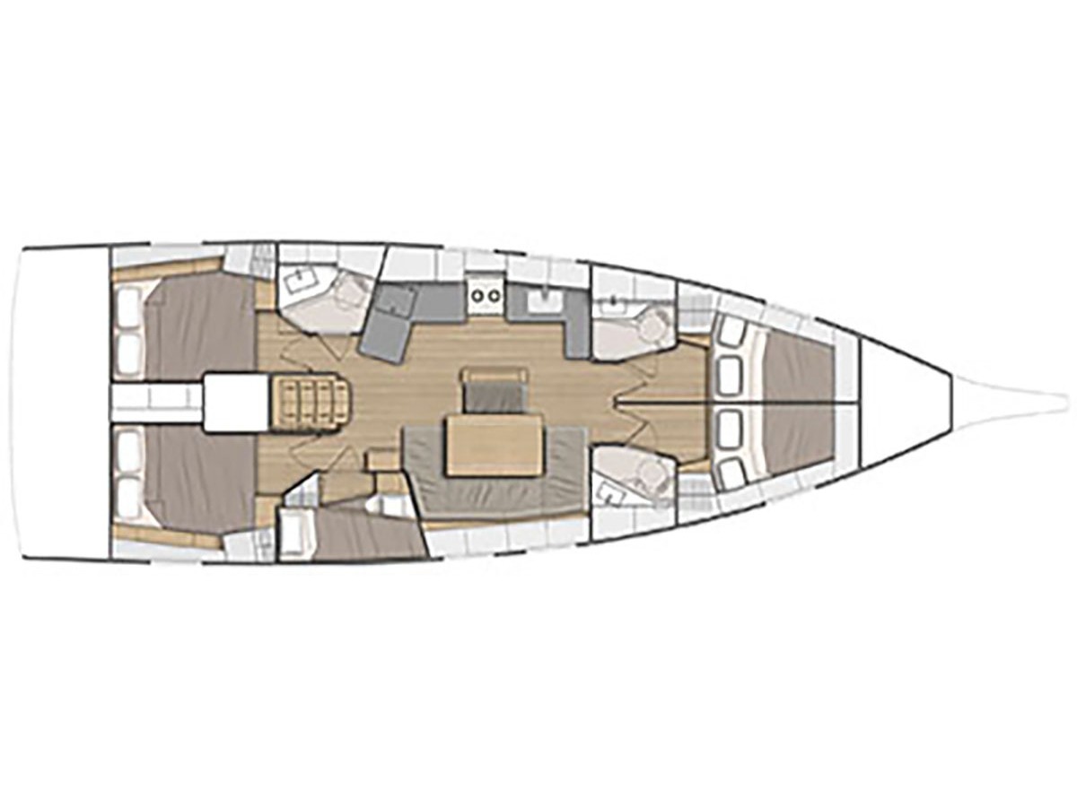 Oceanis 46.1 (5 cab.) — photo 7