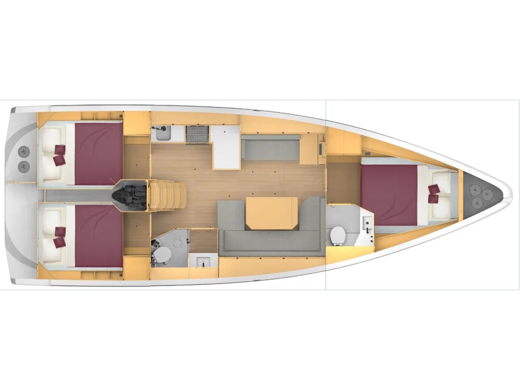 Bavaria C42 (3 cab.) — photo 2