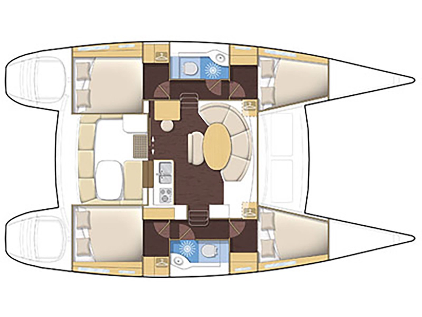 Lagoon 380 (4 cab.) — photo 10