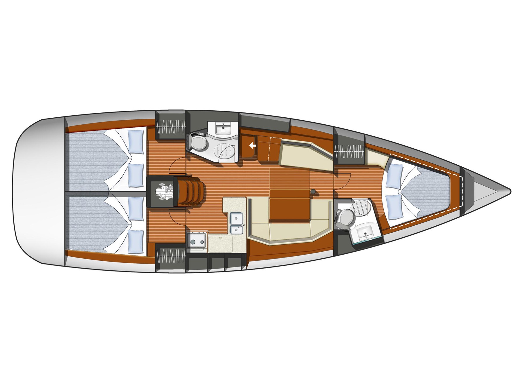 Sun Odyssey 42 i — photo 5