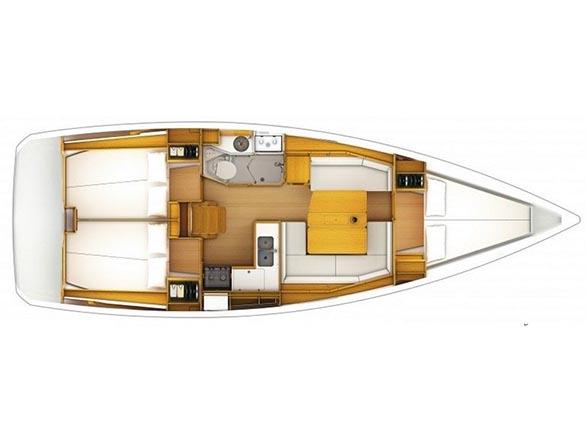 SUN ODYSSEY 389 — photo 348