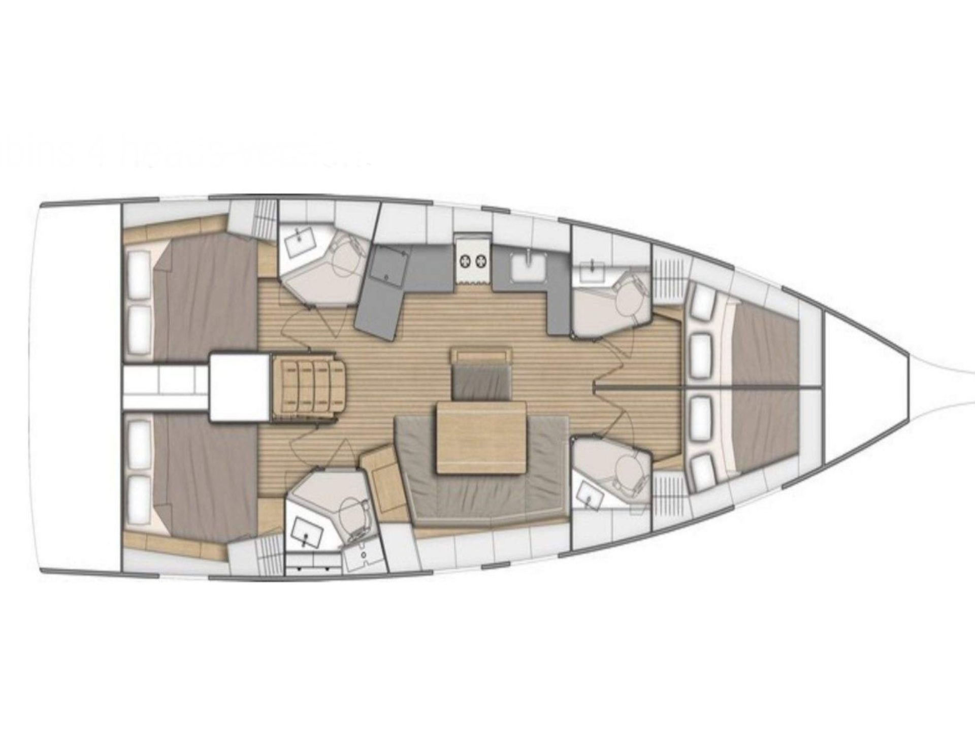 Oceanis 46.1 (Free of Charge 1 SUP) — photo 3
