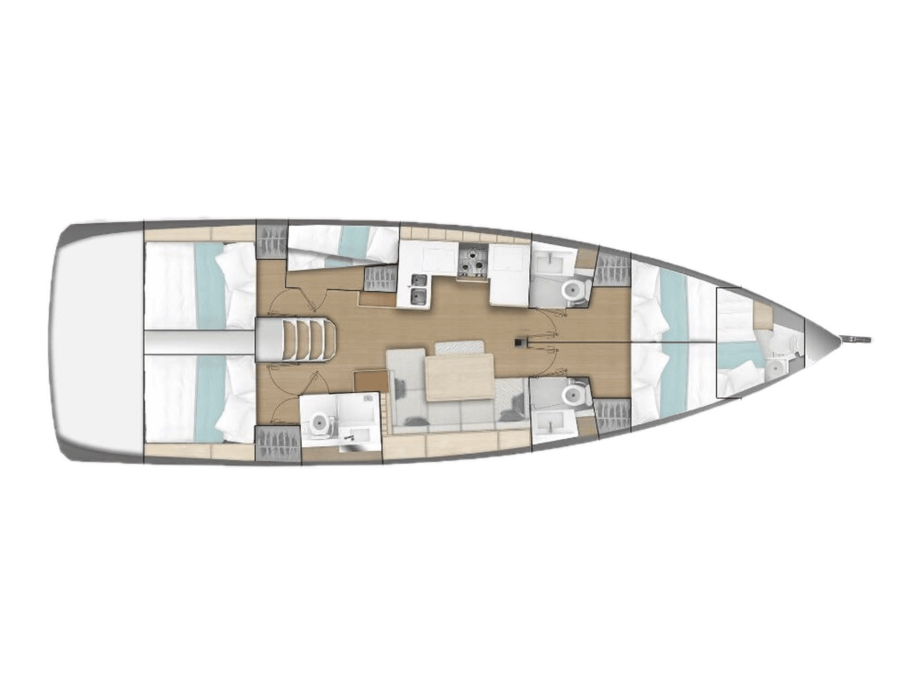Sun Odyssey 490 — photo 4