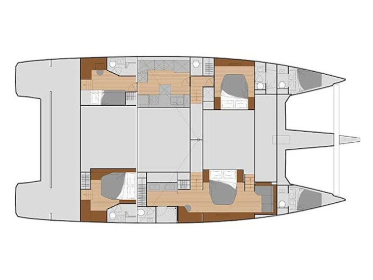 Fountaine Pajot Alegria 67 (4 cab) — photo 5