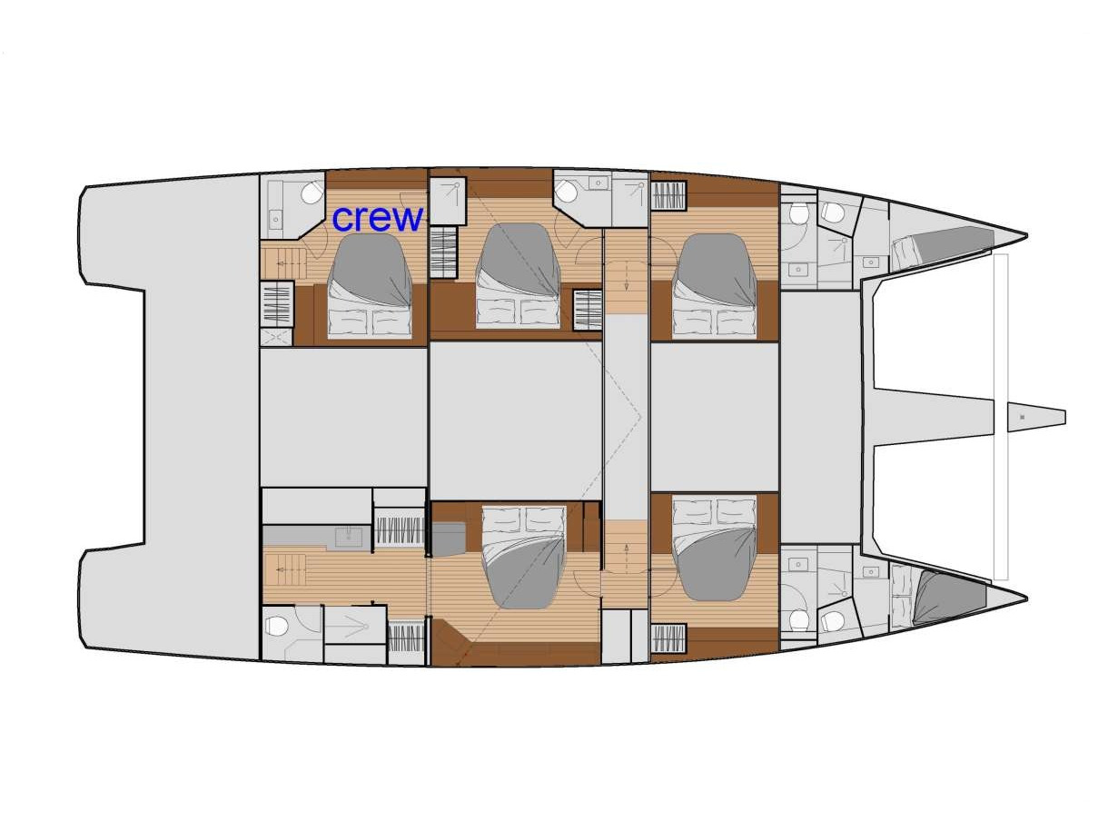 Fountaine Pajot Samana 59 (4 cab) — photo 5