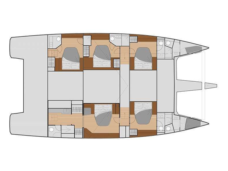 Fountaine Pajot Samana 59 (5 cab) — photo 7