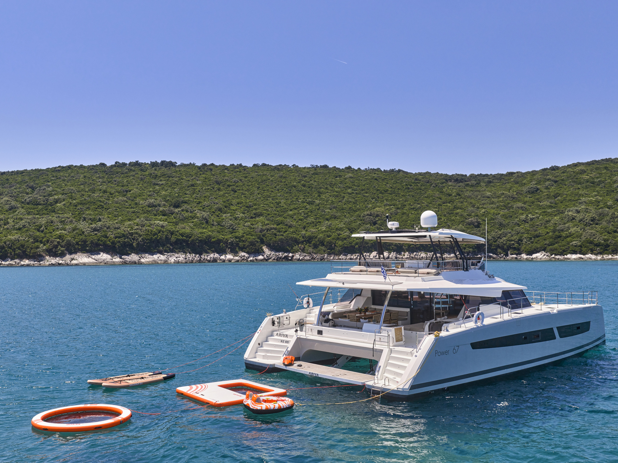 Fountaine Pajot Power Alegria 67 (5 cab) — photo 28