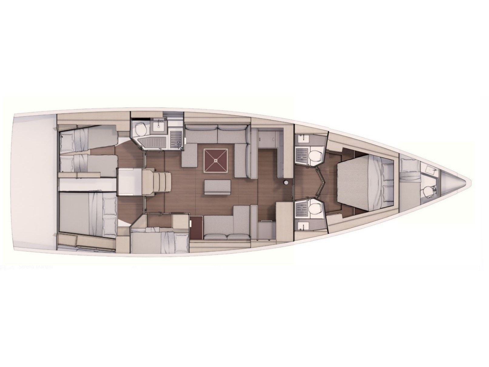 Dufour 530 Owner's version — photo 7