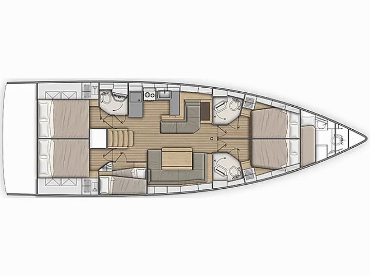 Oceanis 51.1 — photo 9