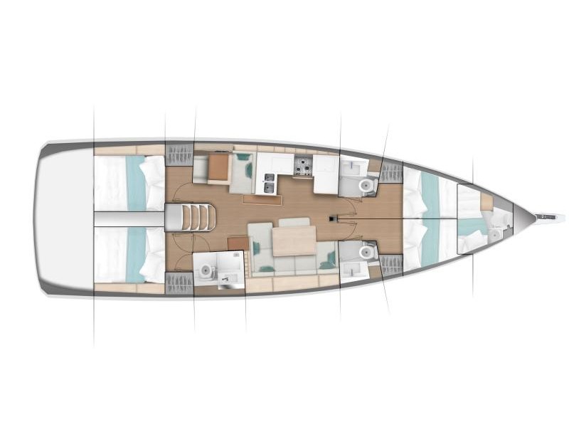 Sun Odyssey 490 — photo 2