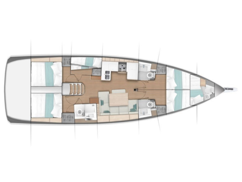 Sun Odyssey 490 — photo 11