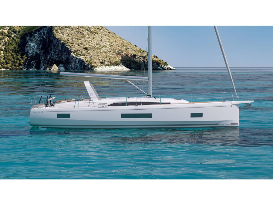 Photo #1 - Oceanis 47 (AURA) en Rhodes New Marina - 63317