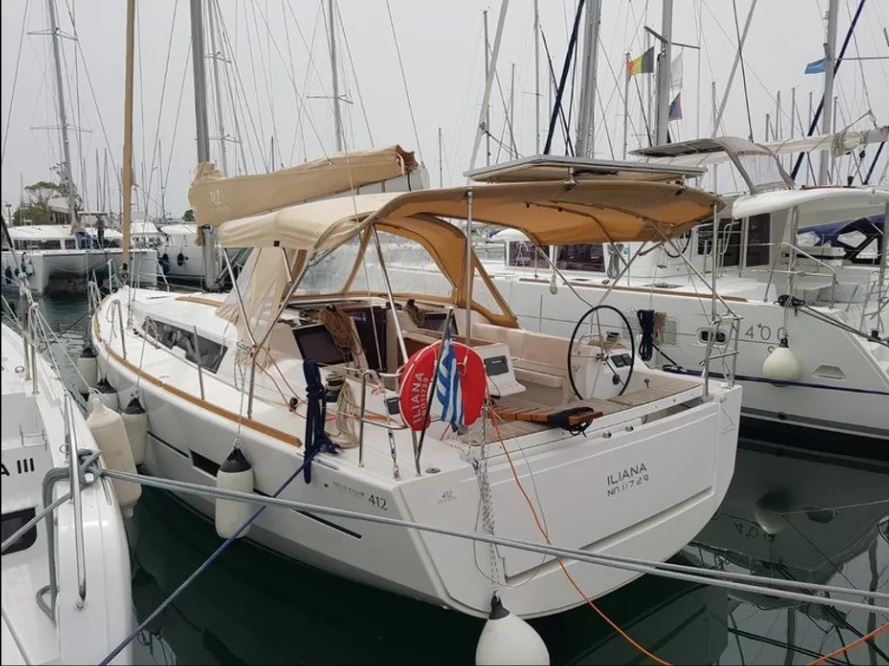 Photo #1 - Dufour 412 Grand large[G] (Iliana) en D-Marin Marina Gouvia - 64785