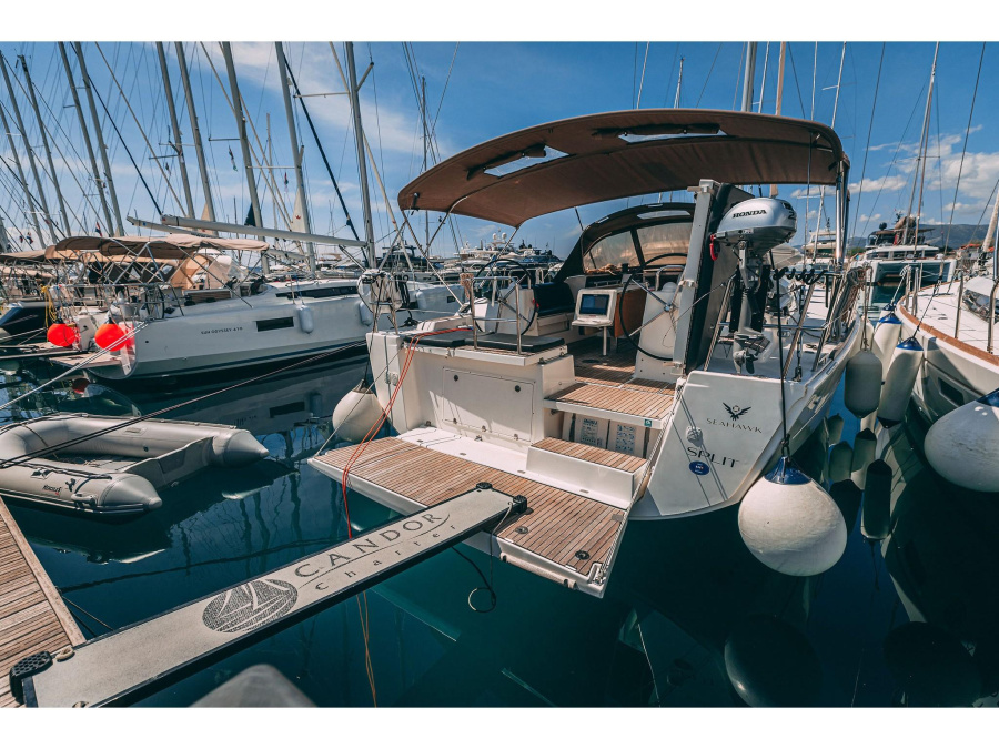 Photo #1 - Dufour 460 Grand Large 4 cabin (Sea  Hawk) en Marina Kaštela - 24432