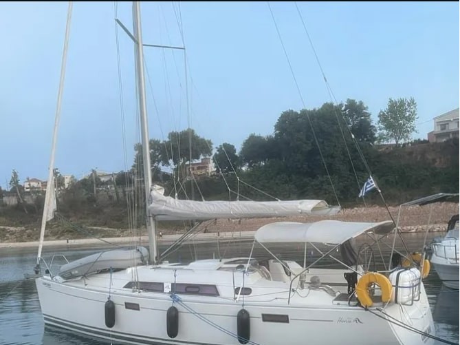 Photo #1 - Hanse 350 (AF-H350) en Port of Lefkas - 62128