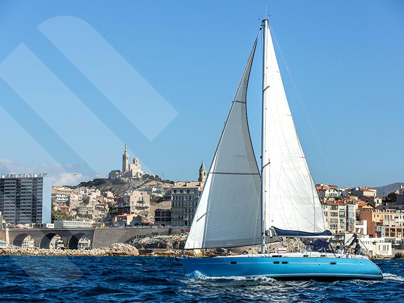 Photo #1 - Oceanis 411 (Touareg) en Marseille Old Port - 7800