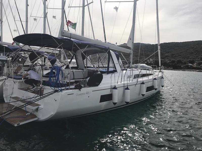 Photo #1 - Oceanis 46.1 (5 cab) (Becrux) en Marina - 8518