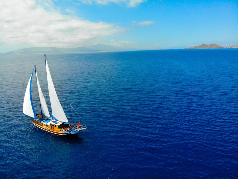 Photo #1 - Sailing Gulet Kavanca (Sailing Gulet Kavanca) en Marina - 9137