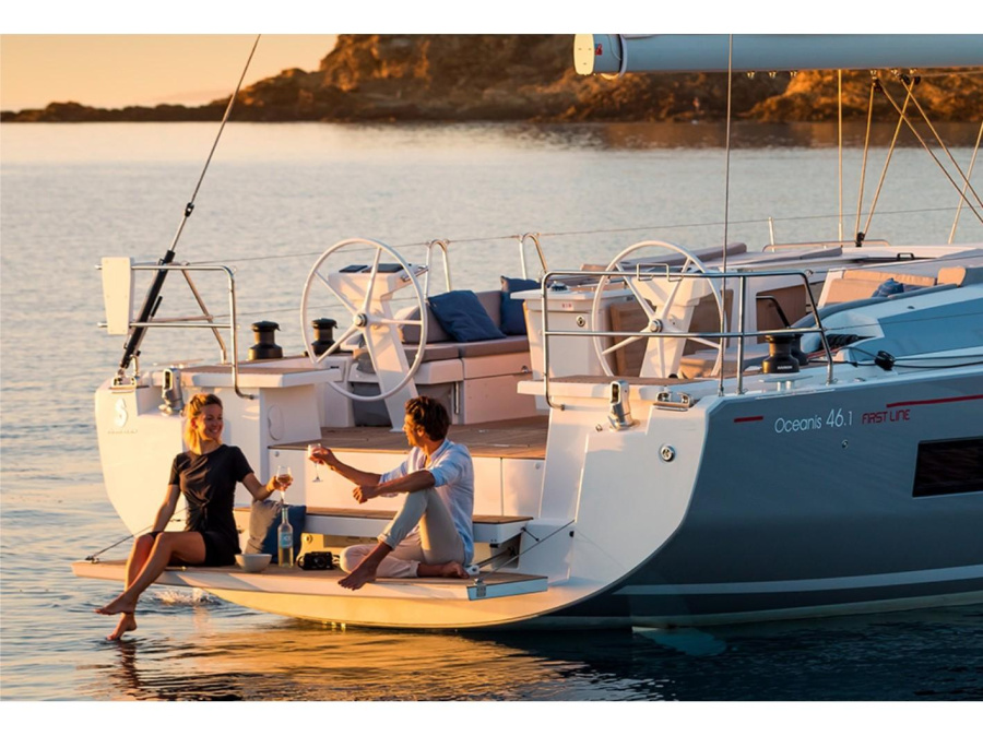 Photo #1 - Oceanis 46.1 (LaRiMaR) en Marina - 19860