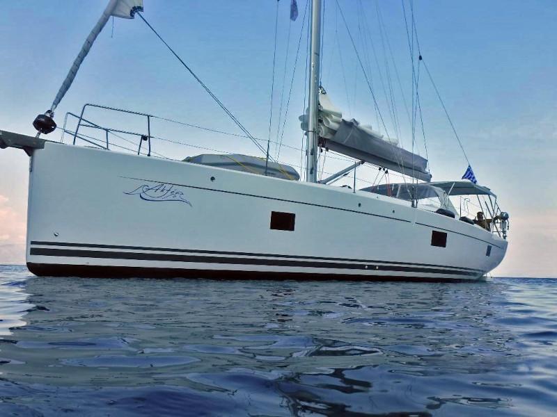 Photo #1 - Hanse 508 (Aktea) en Olympic Marina - 14524