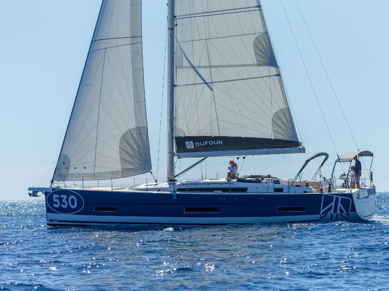 Photo #1 - Dufour 530 (PERSEIDE) en Marina - 16934