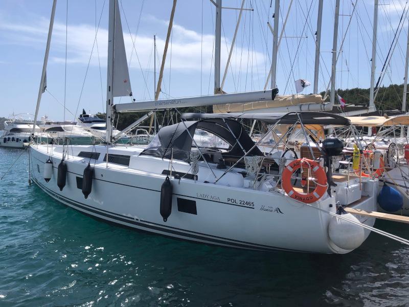 Photo #1 - Hanse 508 (LADY AGA) en Marina Frapa - 12488
