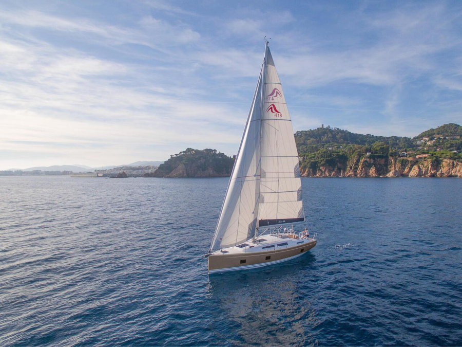 Photo #1 - Hanse 418 (Dafne) en Netsel Marina - 17398