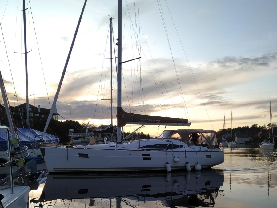 Photo #1 - Elan 45 Impression (Perlen) en Hjellestad Marina - 17452