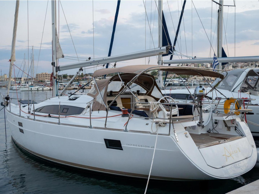 Photo #1 - Elan 45 Impression (ALEXE) en D-Marin Marina Lefkas - 18228