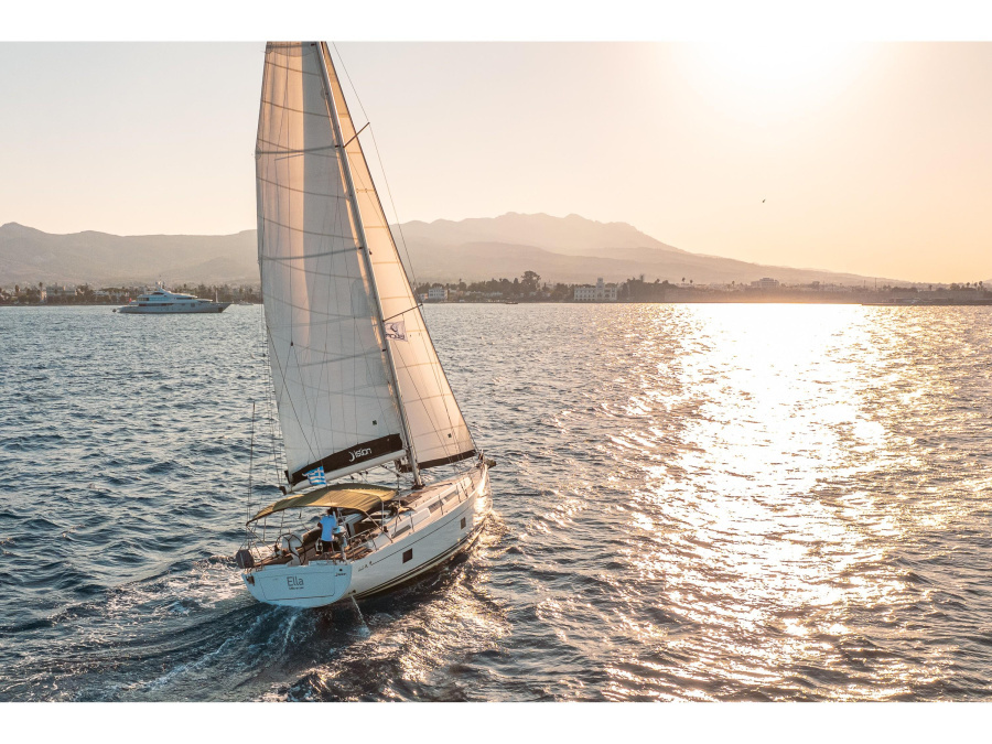 Photo #1 - Hanse 458 (3 cab) (Ella) en Marina - 19487