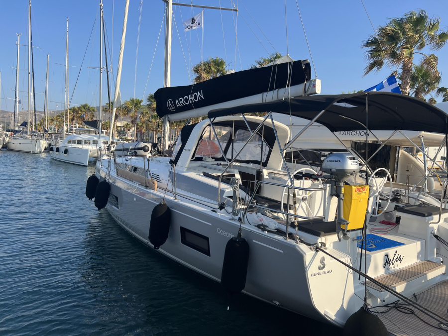 Photo #1 - Oceanis 46.1 (Julia) en Rhodes New Marina - 18358