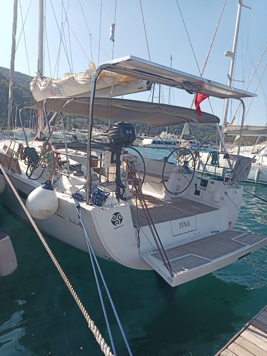 Photo #1 - Hanse 445 (Pina) en Ece Marina - 23114