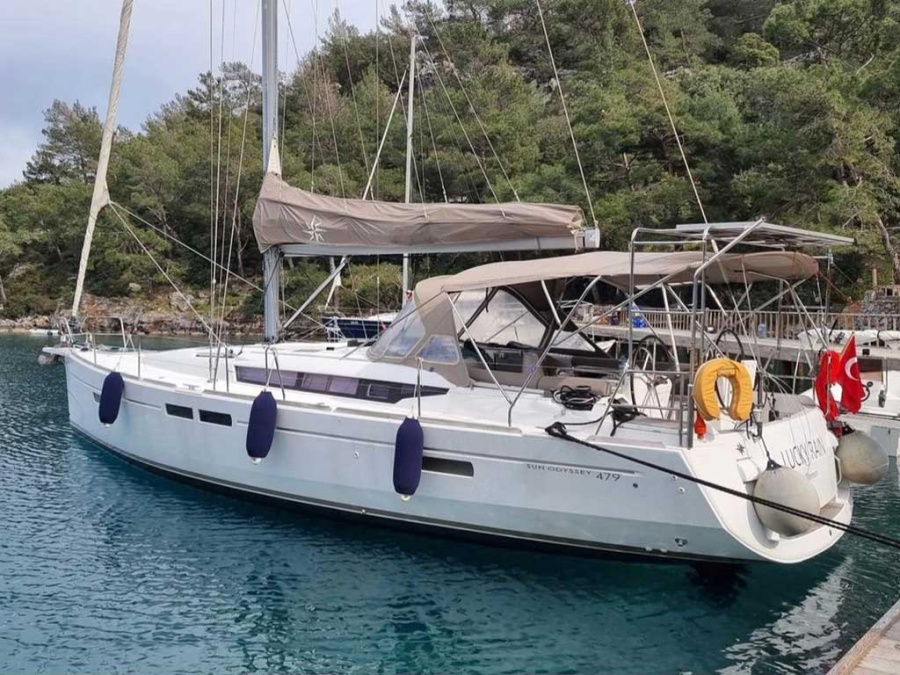 Photo #1 - Sun Odyssey 479 (Lucky Rain) en Ece Marina - 23212